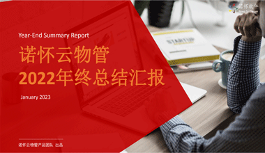 物友云物业管理系统2022年度总结